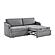 Serta&reg; Montgomery Full Convertible Sofa in Gray by Lifestyle