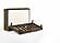 Express Wildwood Brown Queen Murphy Cabinet Bed by Night & Day Furniture
