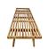 Inwood Mid-Century Natural Platform Bench - 6 Feet by LeisureMod