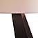 Obelisk Table Lamp - Chestnut Wood by Nova of California