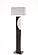 Half Moon Floor Lamp w/Nightlight - Charcoal Gray by Nova of California
