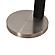 Coronado 1 Light Arc Floor Lamp - Matte Black & Satin Nickel by Nova of California