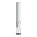 Internal Floor Lamp - Chrome, White Linen Shade by Nova of California