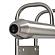 Bradley Bar Wall Light - Satin Nickel by Nova of California