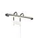 Bradley Bar Wall Light - Satin Nickel by Nova of California