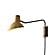 Swing Wall Light - Brushed Brass by Nova of California