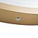 Starfall Vanishing Infinity LED Round Wall Mirror - Brass by Nova of California