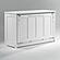 Orion White Full Murphy Cabinet Bed by Night & Day Furniture