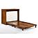 Orion Cherry Twin Murphy Cabinet Bed by Night & Day Furniture