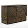 Ranchero Murphy Cabinet Bed Queen Wildwood Brown by Night & Day Furniture