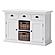 Halifax Buffet with 2 Baskets, Classic White by Novasolo