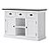 Halifax Contrast Buffet with 2 Baskets, Classic White & Black by Novasolo