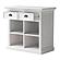 Halifax Medium Buffet with Basket Set, Classic White by Novasolo