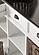 Halifax Contrast Buffet w/4 Kubu Rattan Baskets in White & Black by Novasolo