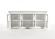 Halifax Buffet w/6 Glass Doors in Classic White by Novasolo