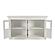 Halifax Buffet w/4 Glass Doors in Classic White by Novasolo