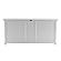 Provence Buffet w/5 Doors in White by Novasolo