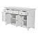 Skansen Buffet w/4 Doors 3 Drawers in White by Novasolo