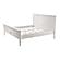 Halifax King Size Bed, Classic White by Novasolo