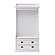 Halifax Entryway Coat Rack & Bench Unit, Classic White by Novasolo
