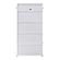 Halifax Entryway Coat Rack & Bench Unit, Classic White by Novasolo