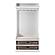 Halifax Entryway Coat Rack & Bench Unit w/Baskets, Classic White by Novasolo