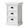 Halifax Bedside Drawer Unit, Classic White by Novasolo