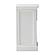 Halifax Bedside Drawer Unit, Classic White by Novasolo
