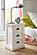 Halifax Bedside Drawer Unit, Classic White by Novasolo