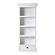 Halifax Bookcase with 1 Drawer, Classic White by Novasolo