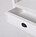 Halifax Bookcase with 1 Drawer, Classic White by Novasolo