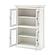 Halifax 2 Level Pantry, Classic White by Novasolo