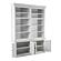 Halifax Double-Bay Hutch Unit, Classic White by Novasolo