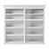 Halifax Double-Bay Hutch Unit, Classic White by Novasolo