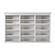 Halifax Triple-Bay Hutch Unit, Classic White by Novasolo