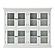 Halifax Pantry 8 Doors, Classic White by Novasolo