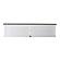Halifax Accent Large ETU with 4 drawers, White Distress & Deep Brown by Novasolo