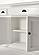 Halifax Buffet Console Table in Classic White by Novasolo