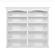Provence Double-Bay Hutch Unit in White by Novasolo