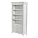 Skansen Bookcase w/3 Drawers in White by Novasolo