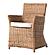 Wickerworks Bishop Dining Chair (Set of 2), Natural by Novasolo
