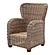Wickerworks Queen Chair, Natural by Novasolo