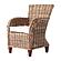 Wickerworks Baroness Chair (Set of 2), Natural by Novasolo