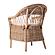 Wickerworks Monarch Chair (Set of 2), Natural by Novasolo