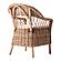 Wickerworks Monarch Chair (Set of 2), Natural by Novasolo