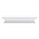 Halifax Floating Wall Shelf, Medium, Classic White by Novasolo