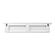 Halifax 6 Hook Coat Rack 100cm, Classic White by Novasolo