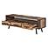 Nordic TV Dresser 3 Drawers, Natural Boat Wood by Novasolo