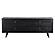 Nordic Mindi Rattan TV Dresser 4 Doors, Nordic Black by Novasolo
