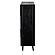 Nordic Mindi Rattan Buffet 4 Doors, Nordic Black by Novasolo